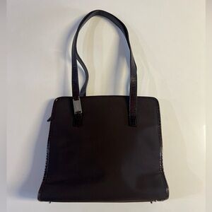 *Vintage Ralph Lauren Nylon Brown Tote Made in Korea